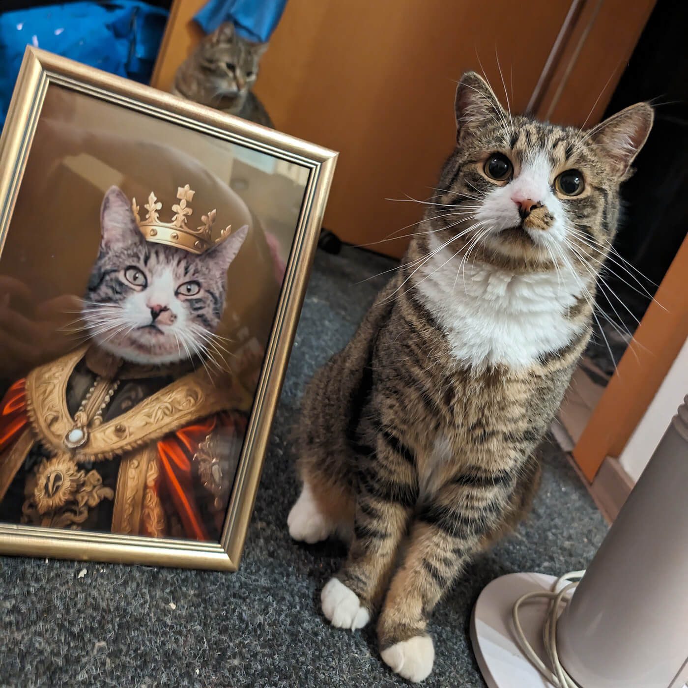 Tierportrait im Renaissance-Stil / Kostüm